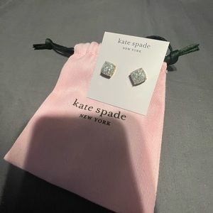Kate Spade small square stud earrings